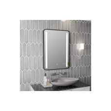 Odyssey LED Bathroom Mirror in Black or Brushed Brass